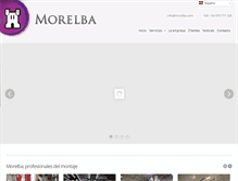 Tablet Screenshot of morelba.com
